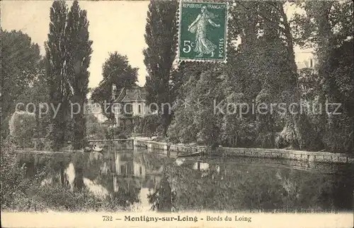 Montigny sur Loing Bords du Loing Kat. Montigny sur Loing