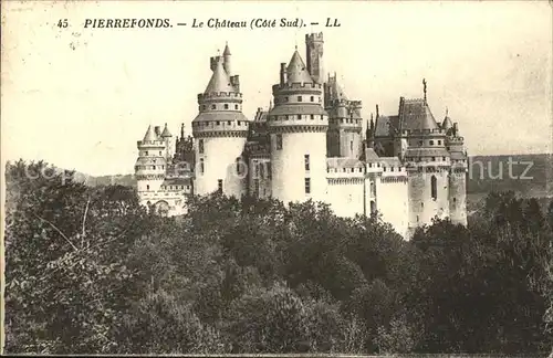 Pierrefonds Oise Chateau Kat. Pierrefonds