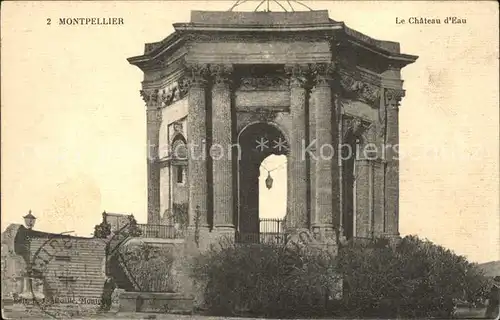 Montpellier Herault Chateau d Eau Kat. Montpellier