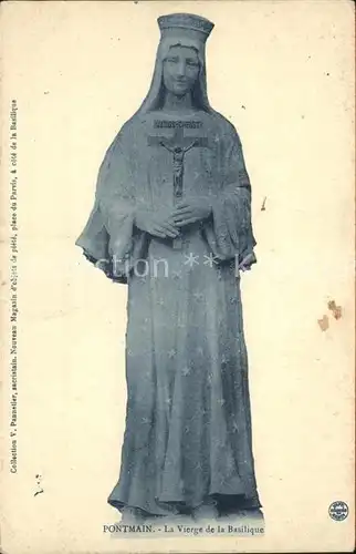 Pontmain La Vierge de la Basilique Kat. Pontmain