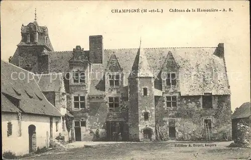 Champigne Chateau de la Hamoniere Kat. Champigne