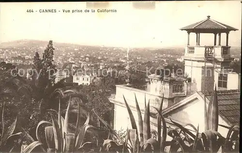 Cannes Alpes Maritimes Vue prise du Quartier Californie Kat. Cannes