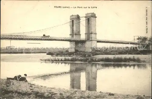 Feurs Pont sur la Loire Kat. Feurs