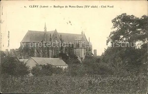 Clery Saint Andre Basilique de Notre Dame XV siecle Kat. Clery Saint Andre