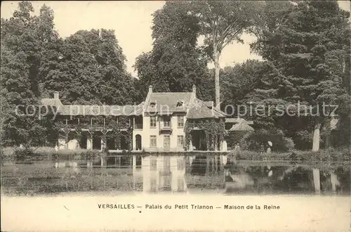 Versailles Yvelines Palais du Petit Trianon Maison de la Reine Kat. Versailles
