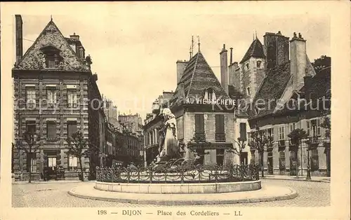 Dijon Cote d Or Place des Cordeliers Monument Kat. Dijon
