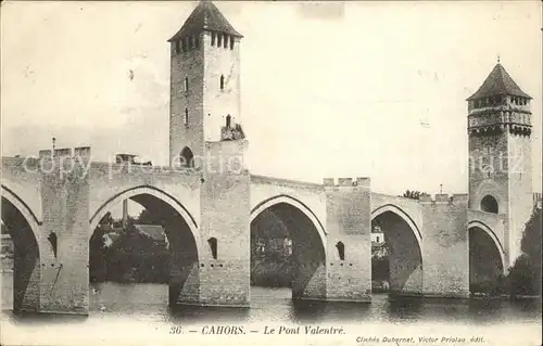 Cahors Pont Valentre Kat. Cahors