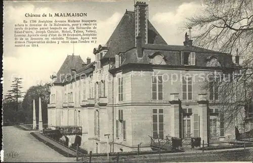 Rueil Malmaison Chateau de la Malmaison Histoire Kat. Rueil Malmaison