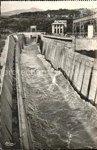 Genissiat l Ain Barrage Canal Batiment d Administration Kat. Injoux Genissiat