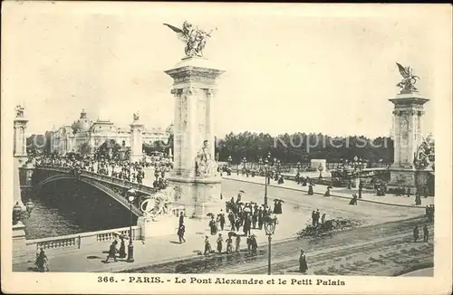 Paris Pont Alexandre et Petit Palais Kat. Paris