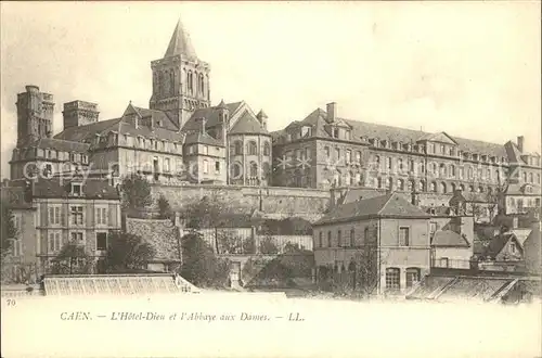 Caen Hotel Dieu et Abbaye aux Dames Kat. Caen