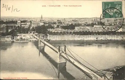 Toulouse Haute Garonne Vue panoramique Pont Kat. Toulouse