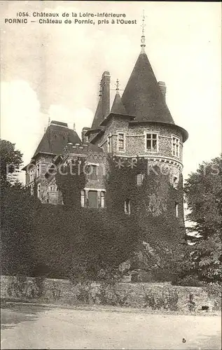 Pornic Chateau Serie Chateaux de la Loire inferieure Kat. Pornic