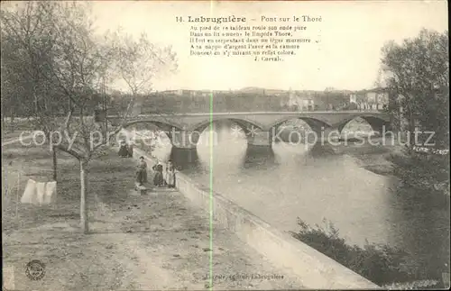 Labruguiere Pont sur le Thore Kat. Labruguiere