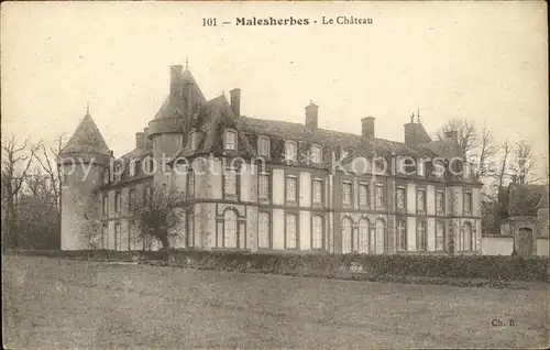 Malesherbes Chateau Kat. Malesherbes