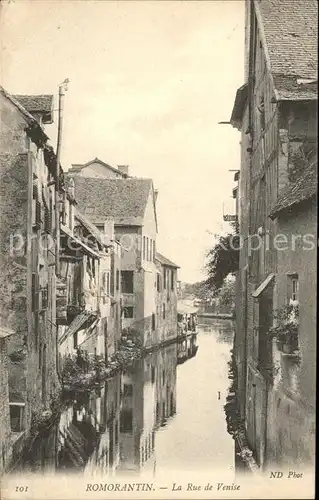 Romorantin Lanthenay Rue de Venise Kat. Romorantin Lanthenay