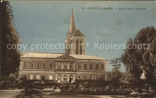 Lisieux Jardin Pubic et Musee Kat. Lisieux