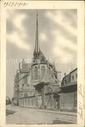 Dijon Cote d Or Abside de l Eglise St Benigne Kat. Dijon