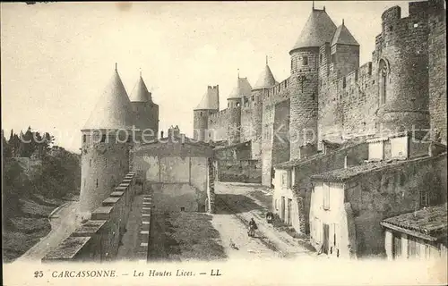 Carcassonne Les Hautes Lices Cite Festung Kat. Carcassonne