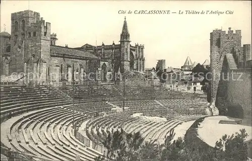 Carcassonne Theatre de l Antique Cite Festung Kat. Carcassonne