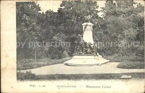 Saint Chamond Monument Carnot Kat. Saint Chamond