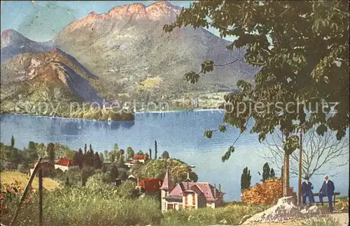 Annecy Haute Savoie Montagne d Entrevernes Lac Kat. Annecy