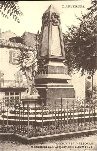 Issoire Monument aux Combattants Kat. Issoire