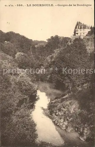 La Bourboule Gorges de la Dordogne Kat. La Bourboule