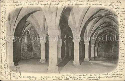Chartres Eure et Loir Le Cloitre de Loens Kat. Chartres