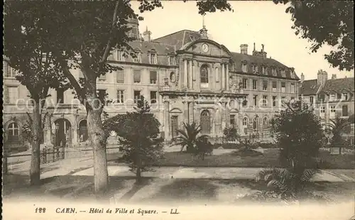 Caen Hotel de Ville et Square Kat. Caen