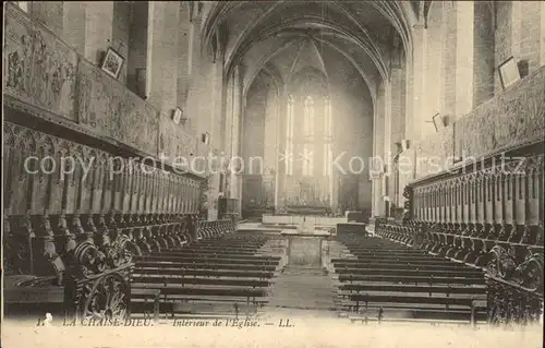 La Chaise Dieu Interieur de l Eglise Kat. La Chaise Dieu