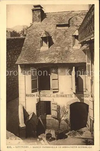 Lourdes Hautes Pyrenees Maison paternelle de Bernadette Soubirous Kat. Lourdes