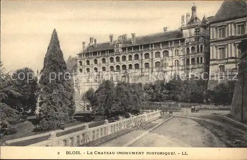 Blois Loir et Cher Chateau Monument Historique Kat. Blois