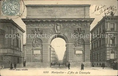 Montpellier Herault Arc de Triomphe Kat. Montpellier