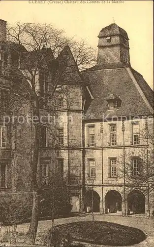 Gueret Chateau des Comtes de la Marche Kat. Gueret