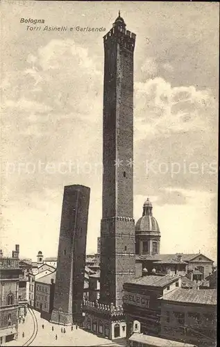 Bologna Torri Asinelli e Garisenda Kat. Bologna