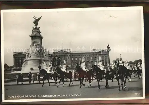 London Horse Guards near Buckingham Palace Queen Victoria Statue Kat. City of London