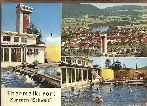 Zurzach Thermalquelle Schwimmbad Thermalkurort Kat. Zurzach