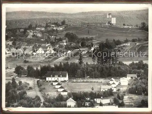 Finsterbergen Teilansicht Luftkurort Kat. Finsterbergen Thueringer Wald