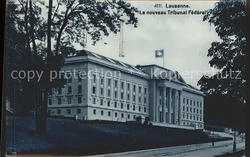 Lausanne VD Nouveau Tribunal Federal / Lausanne /Bz. Lausanne City