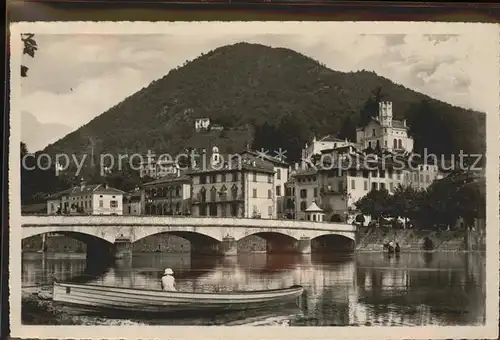 Ponte Tresa Bruecke Luganersee Kat. Ponte Tresa