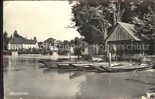 Rheinfelden AG Bootshaus am Rhein Kat. Rheinfelden