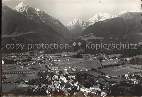 Koetschach Mauthen Kaernten Gesamtansicht mit Alpenpanorama Sommerfrische Kat. Koetschach Mauthen