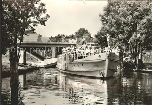 Storkow Mark Kanal Bootsrundfahrt / Storkow Mark /Oder-Spree LKR