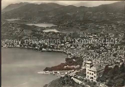 Lugano TI Monte Bre Vetta Kulm Lago Kat. Lugano