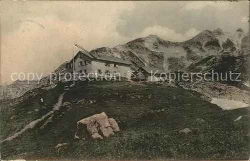 Oberstdorf Nebelhornhaus Berghaus Kat. Oberstdorf