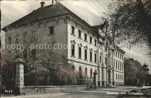 Stockerau Niederoesterreich Schuelerheim Kat. Stockerau