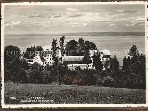 Wienacht Tobel Kurhaus Landegg Bodensee Kat. Wienacht Tobel