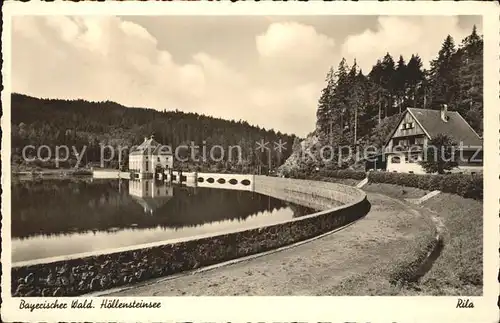 Viechtach Bayerischer Wald Hoellesteinsee Kraftwerk  Kat. Viechtach