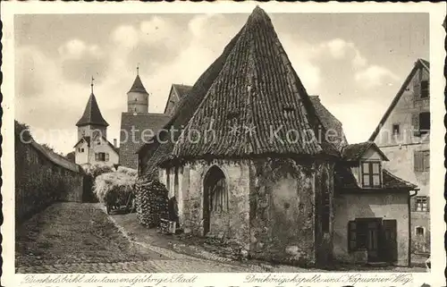 Dinkelsbuehl Dreikoenigskapelle Kapuziner Weg Kat. Dinkelsbuehl